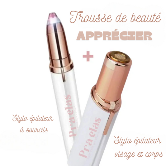 Kite Beauty - Stylo pour le visage et le corps + stylo pour l'épilation des sourcils